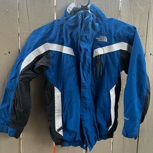The North Face Boys Blue and Black Ski Jacket Size S